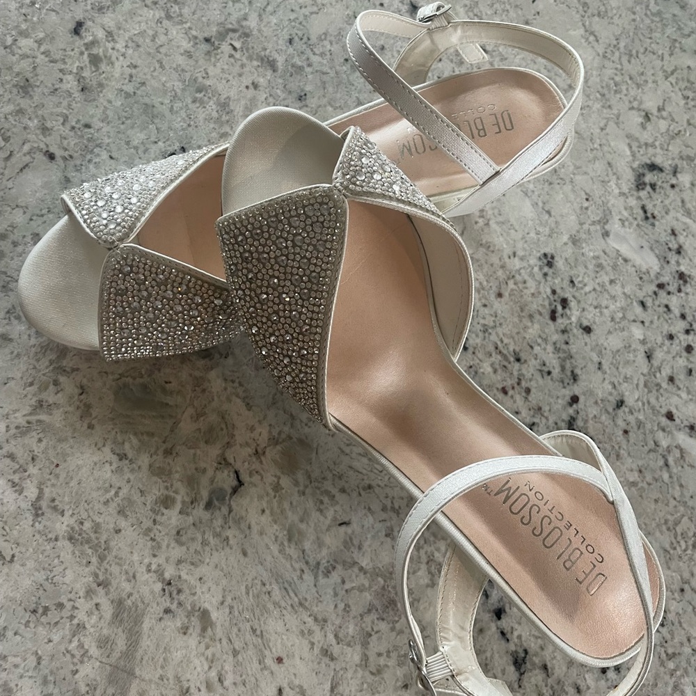 Peeptoe Wedding Shoes